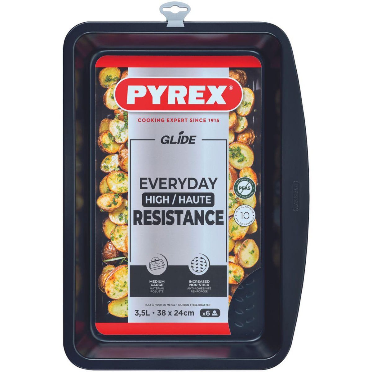 PYREX Plat au four a four Rectangulaire 38x24 Glide