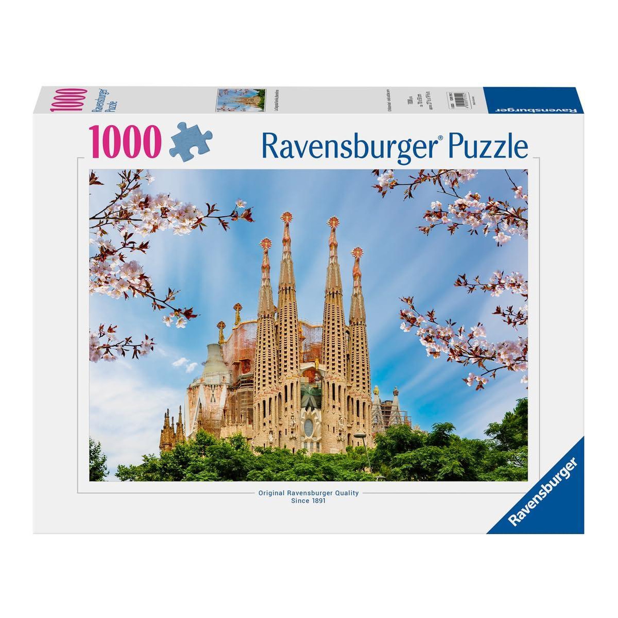RAVENSBURGER Puzzle 1000 pièces - La Sagrada Família