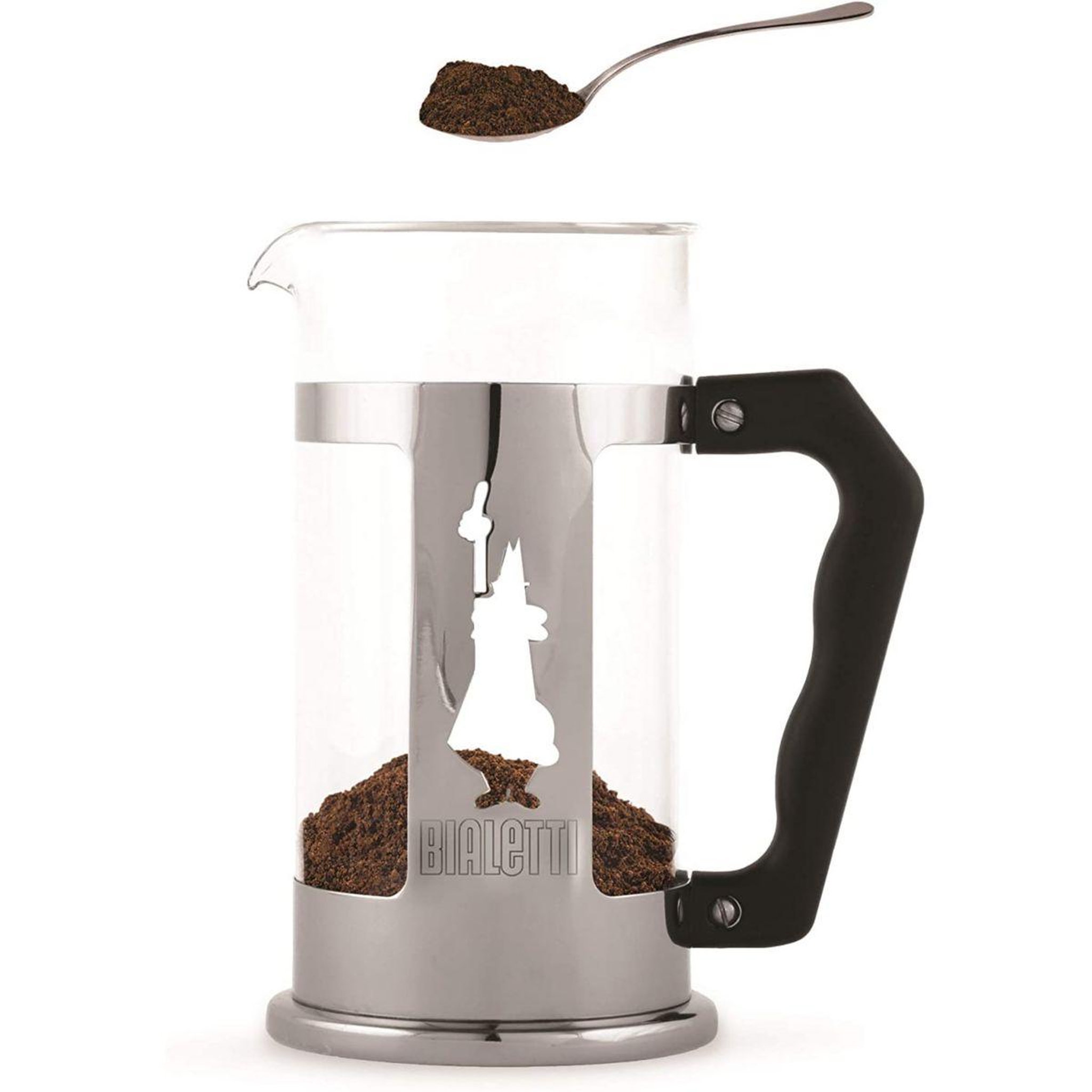 Voir la diapositive 3 : BIALETTI Cafetière à piston French Press Preziosa - capacité 8 tasses