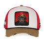 Voir la diapositive 2 : CAPSLAB Casquette trucker premium avec filet et patch Big Boy