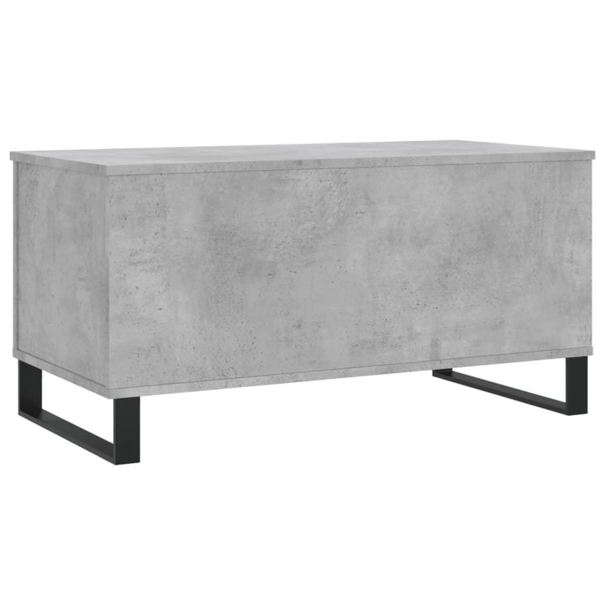 VIDAXL Table basse Gris beton 90x44,5x45 cm Bois d'ingenierie