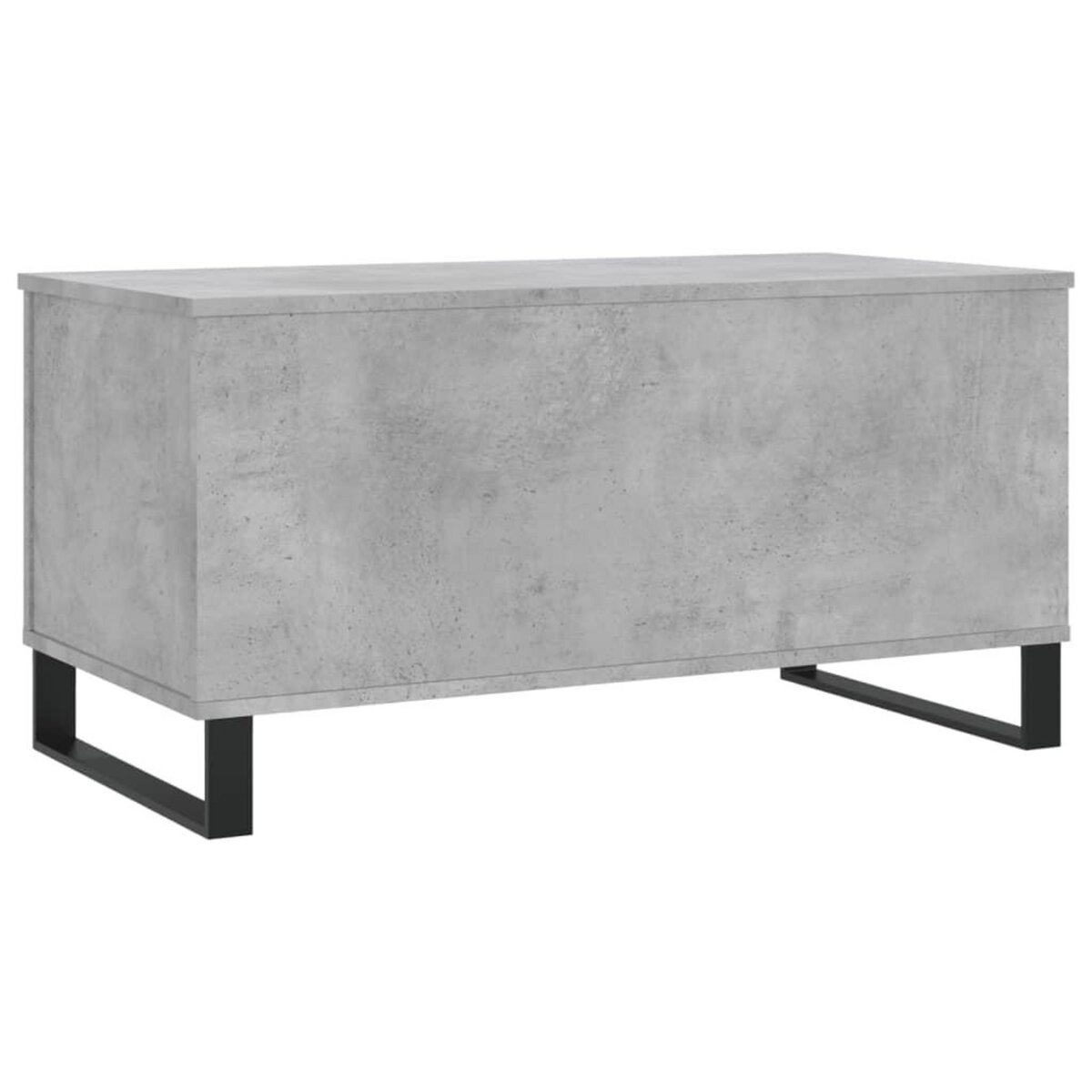 VIDAXL Table basse Gris beton 90x44,5x45 cm Bois d'ingenierie