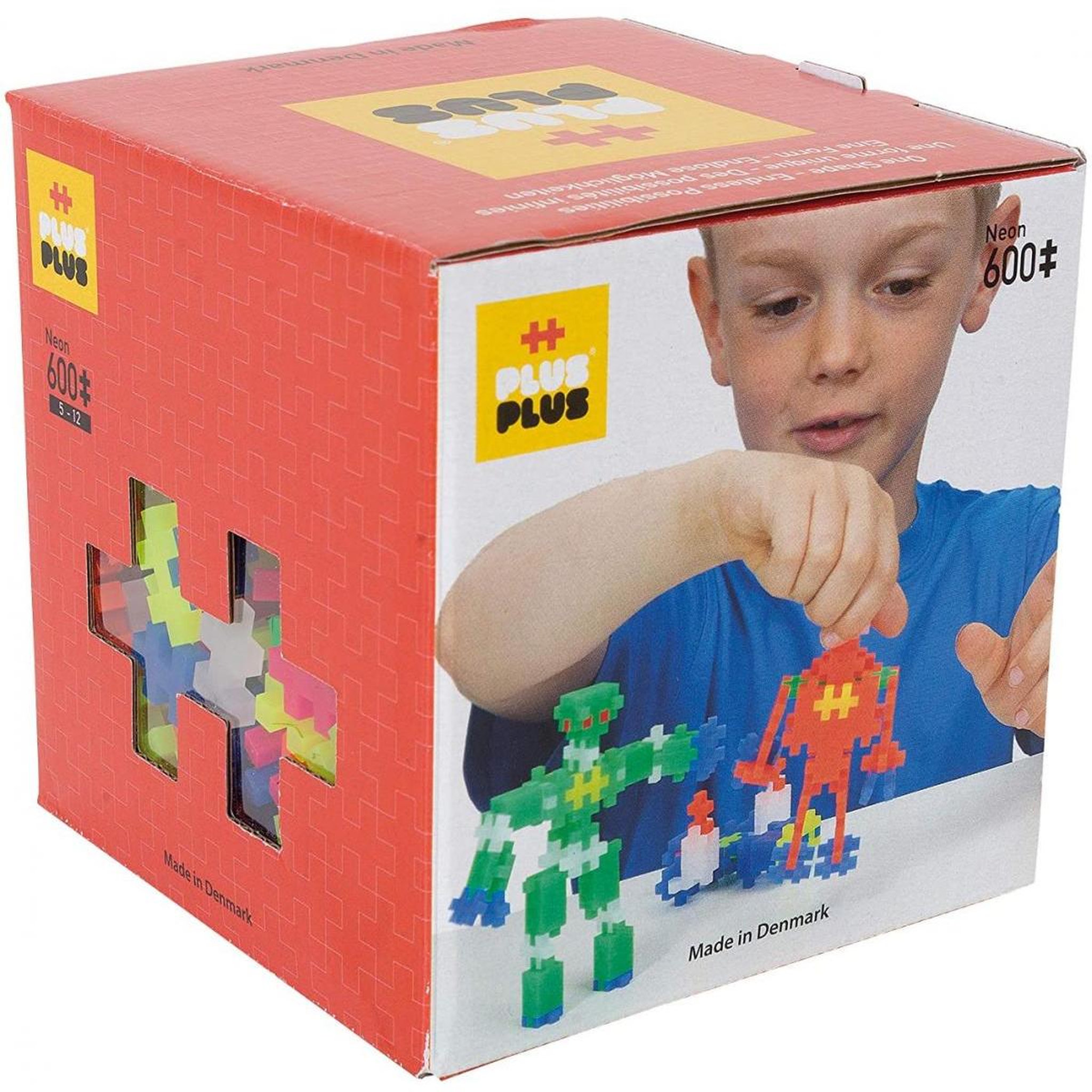 PlusPlus PP3311 Plus-Plus Box Mini Neon 600 pcs