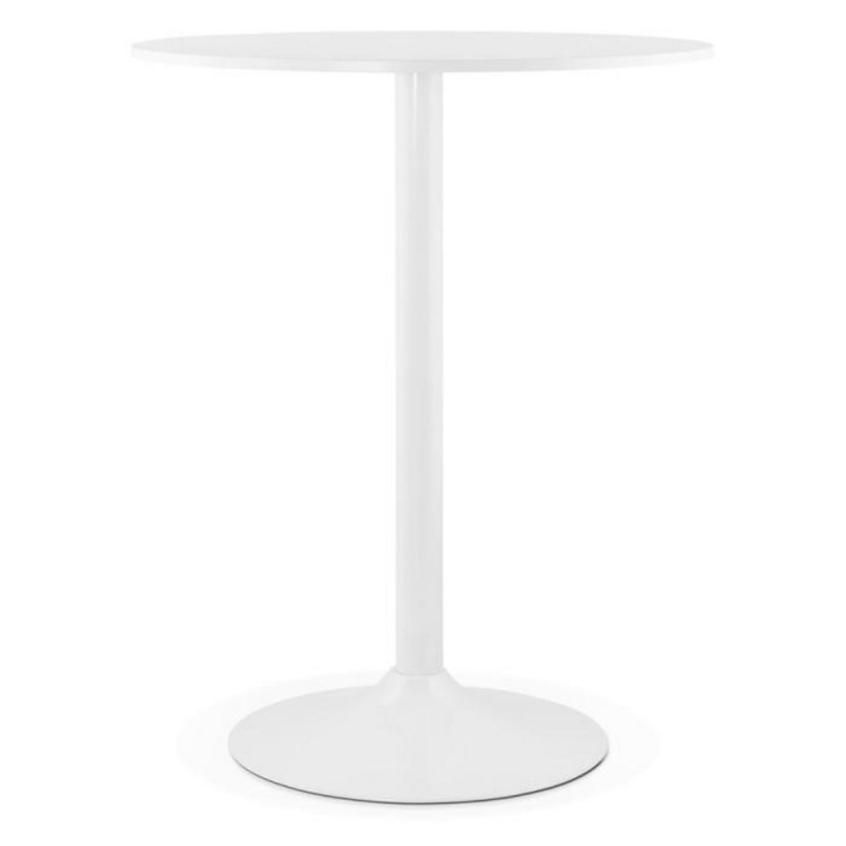 Paris Prix Table de Bar  Maracay  90cm Blanc