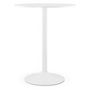 Voir la diapositive 5 : Paris Prix Table de Bar  Maracay  90cm Blanc