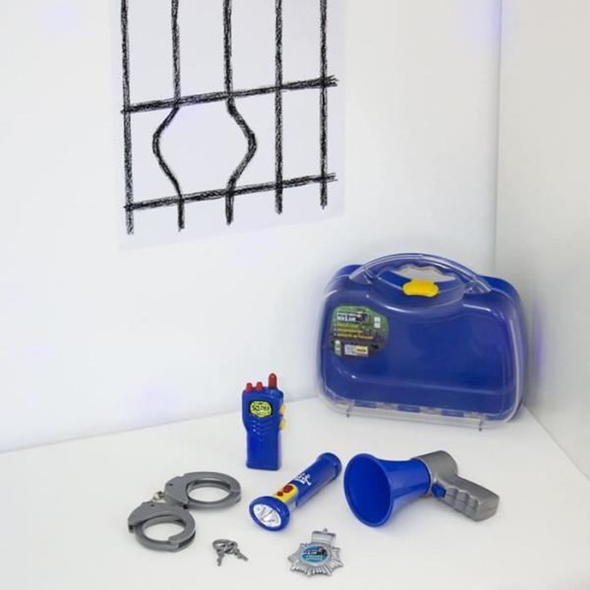 Voir la diapositive 3 : Klein Mallette de policier - KLEIN - 8874 - Avec lampe torche électronique et accessoires - Des 3 ans