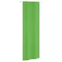 VIDAXL Ecran de balcon Vert clair 80x240 cm Tissu Oxford