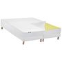 Voir la diapositive 3 : Surmatelas 7 zones Mousse Haute résilience 160x200 cm