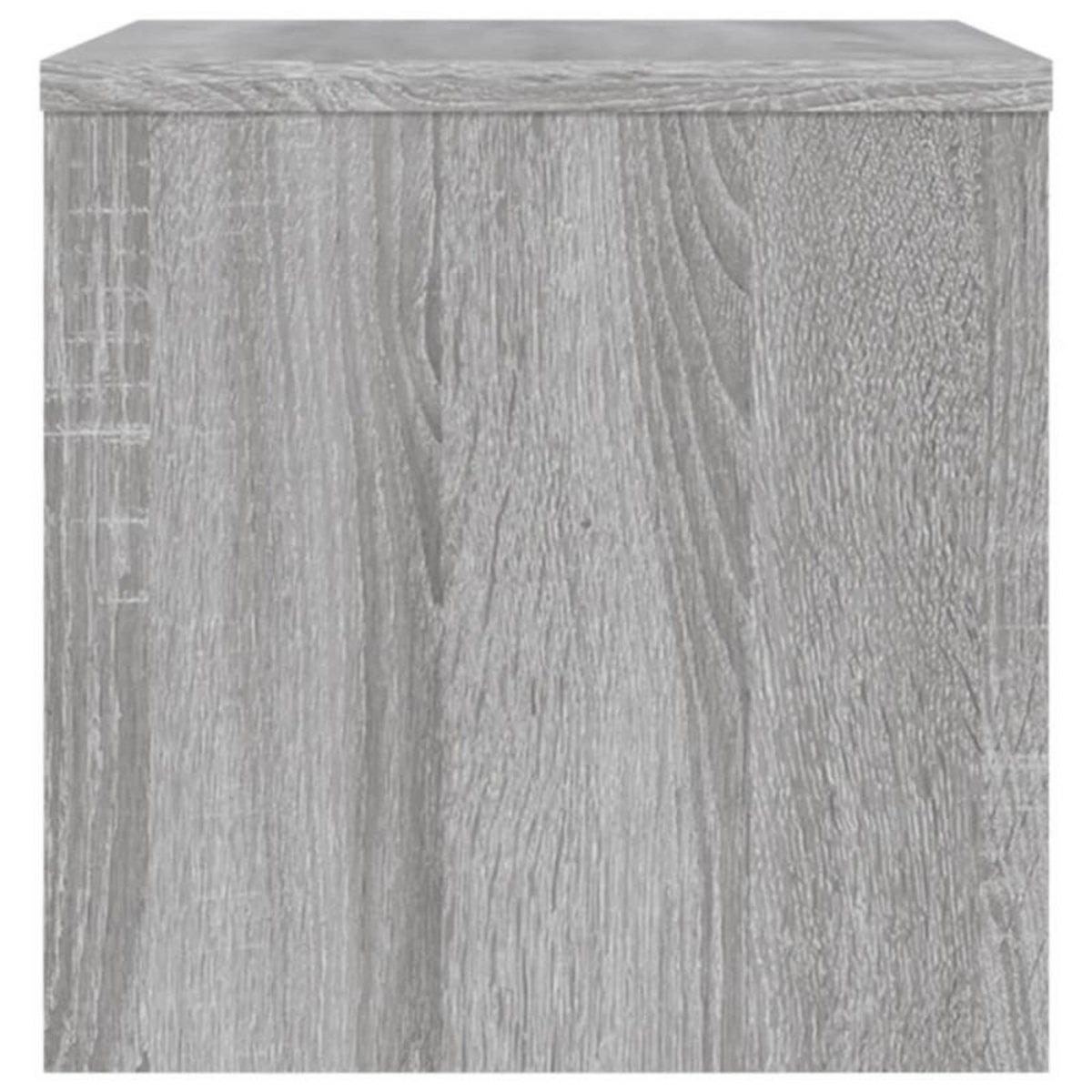 VIDAXL Tables de chevet 2 pcs Sonoma gris 40x30x30cm Bois d ingénierie