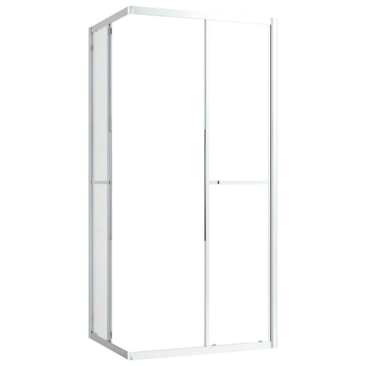 VIDAXL Cabine de douche ESG 90x70x180 cm
