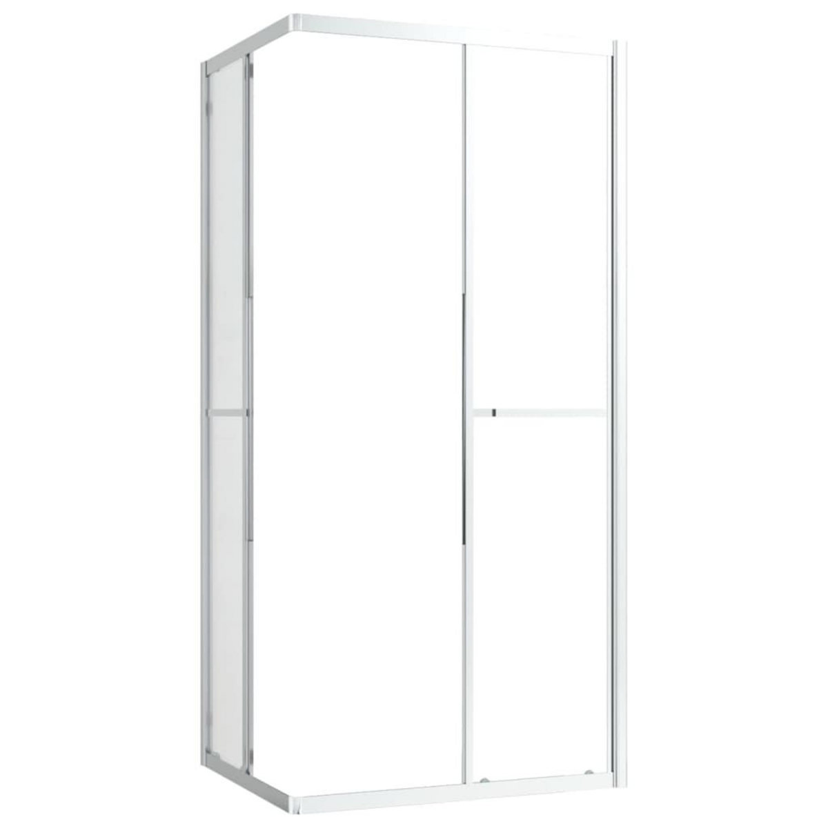 VIDAXL Cabine de douche ESG 90x70x180 cm