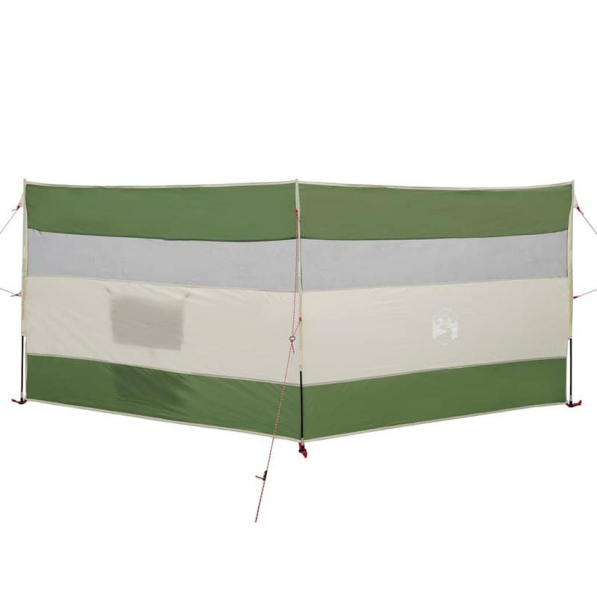 VIDAXL Brise vent de camping vert 340x130 cm imperméable