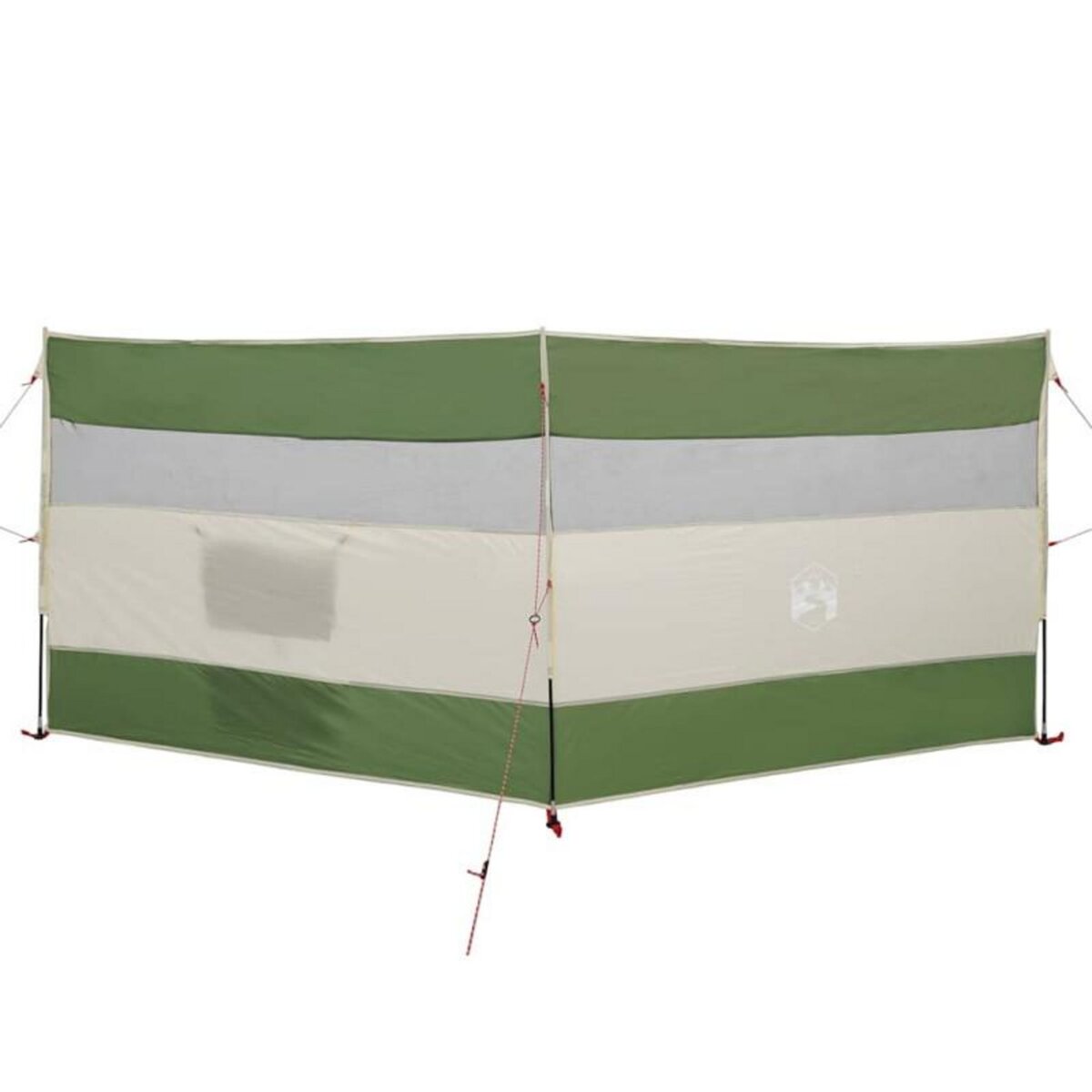 VIDAXL Brise vent de camping vert 340x130 cm imperméable