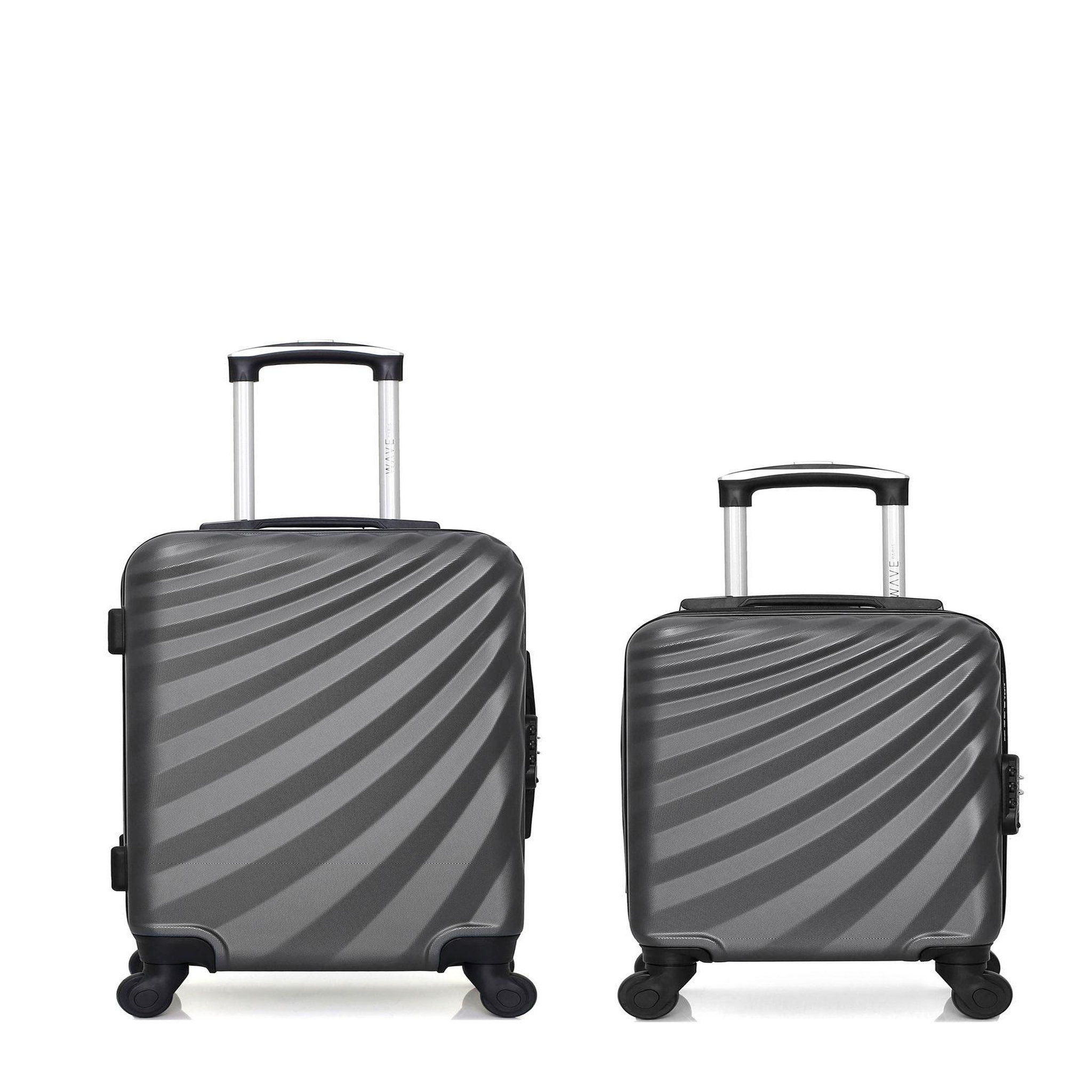 WAVE PARIS WAVE PARIS - LOT DE 2 - Valises cabine et cabine XXS DANUBE