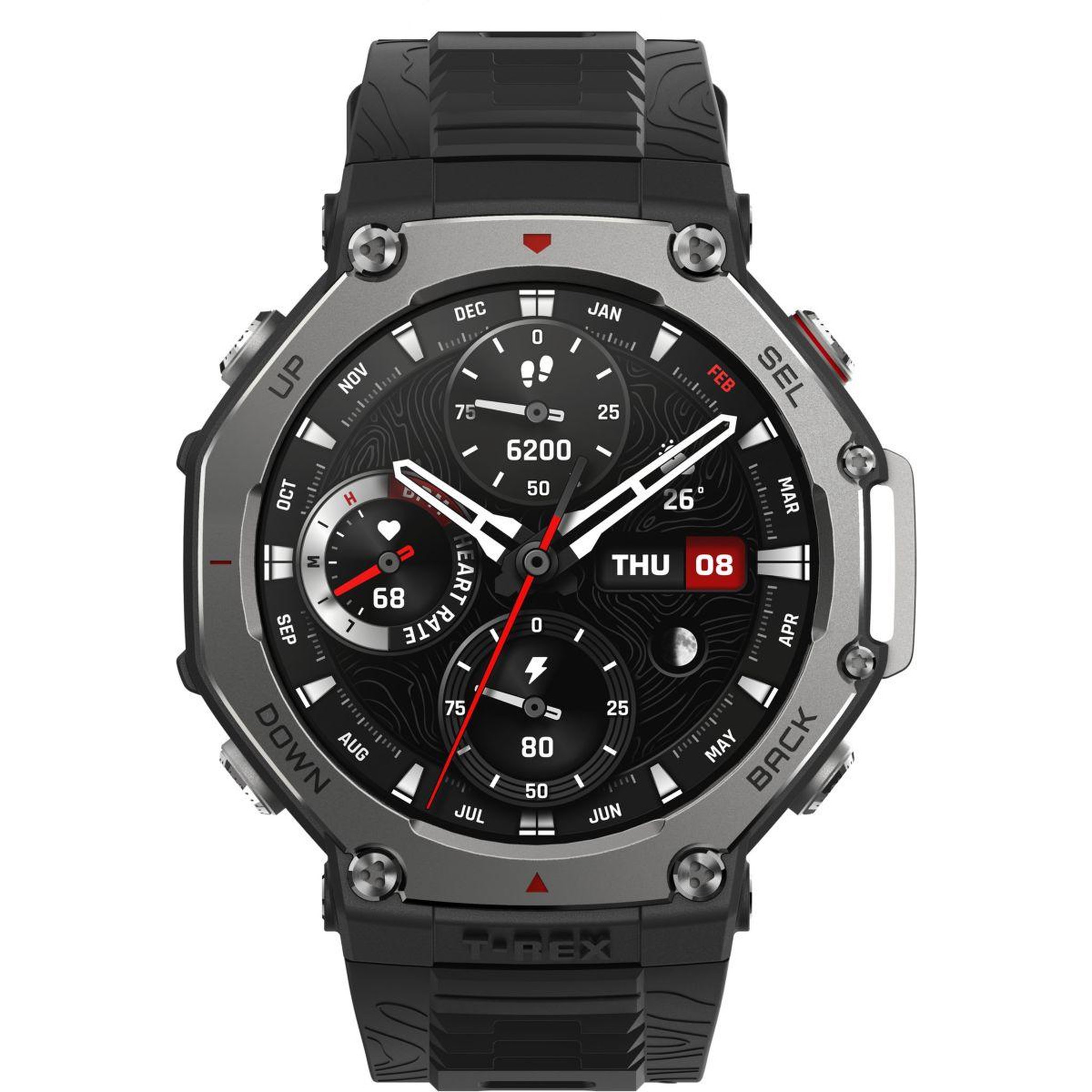 Voir la diapositive 2 : AMAZFIT Montre sport T-REX 3 Onyx
