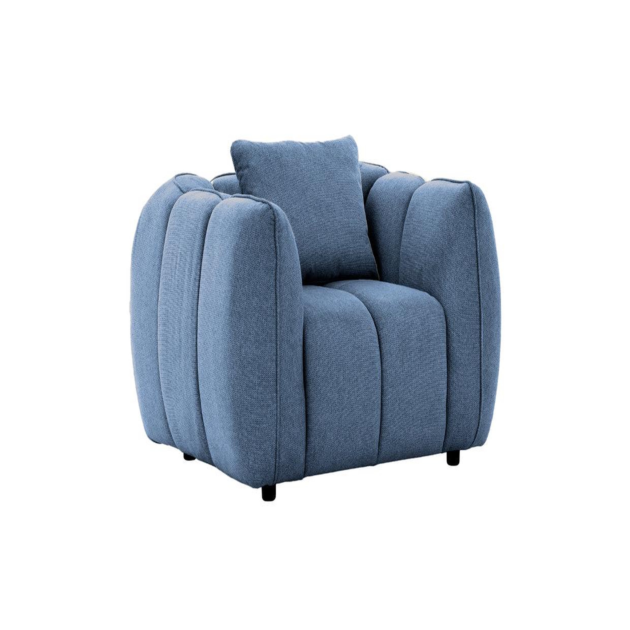 Voir la diapositive 6 : CASANOVA PARIS HAVANA - Fauteuil tissu lisse
