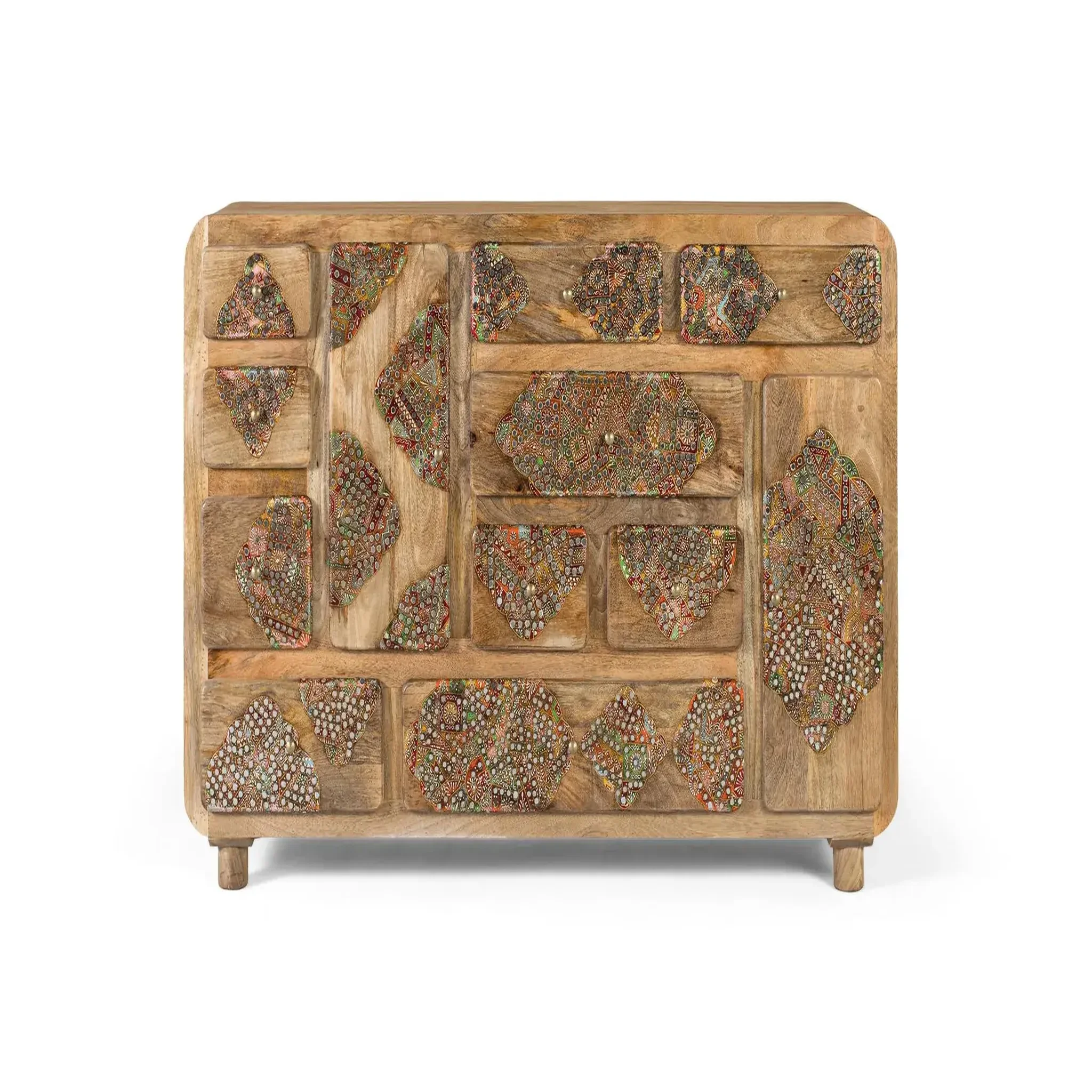 GINER Y COLOMER SL Buffet en bois de manguier 148cm style boho ethnique