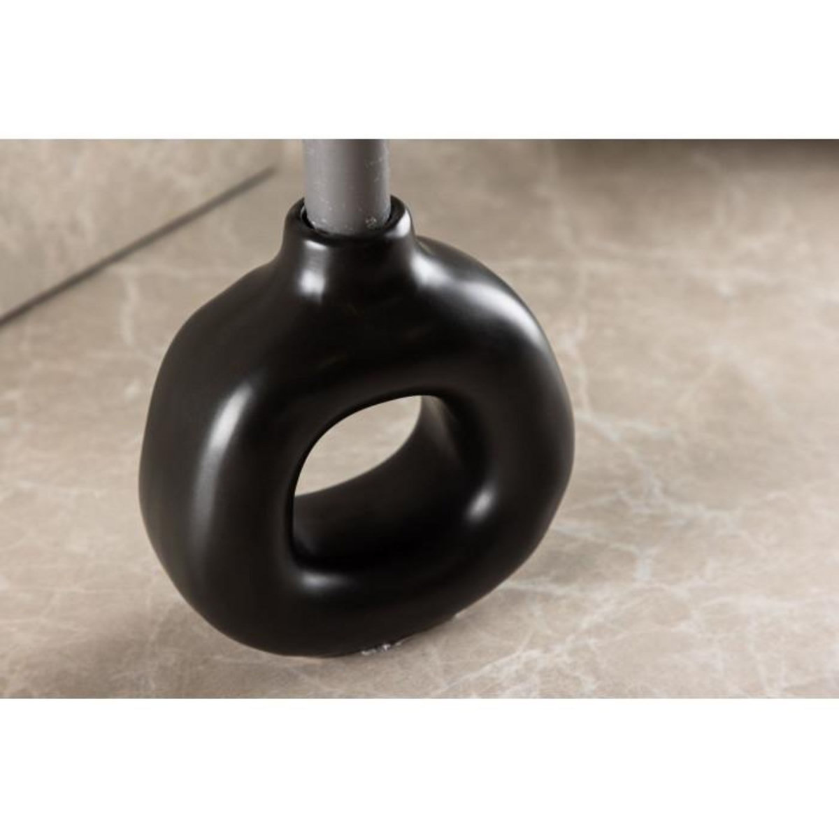 Paris Prix Bougeoir Design en Céramique  Judi  13cm Noir