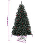 Voir la diapositive 6 : VIDAXL Sapin de Noël artificiel 300 LED 210 cm