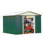 Voir la diapositive 2 : Yardmaster Abri de jardin métal - 10,76m² - TALSI
