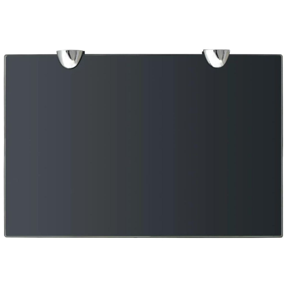 VIDAXL Etageres murales 2 pcs Verre 30 x 20 cm 8 mm