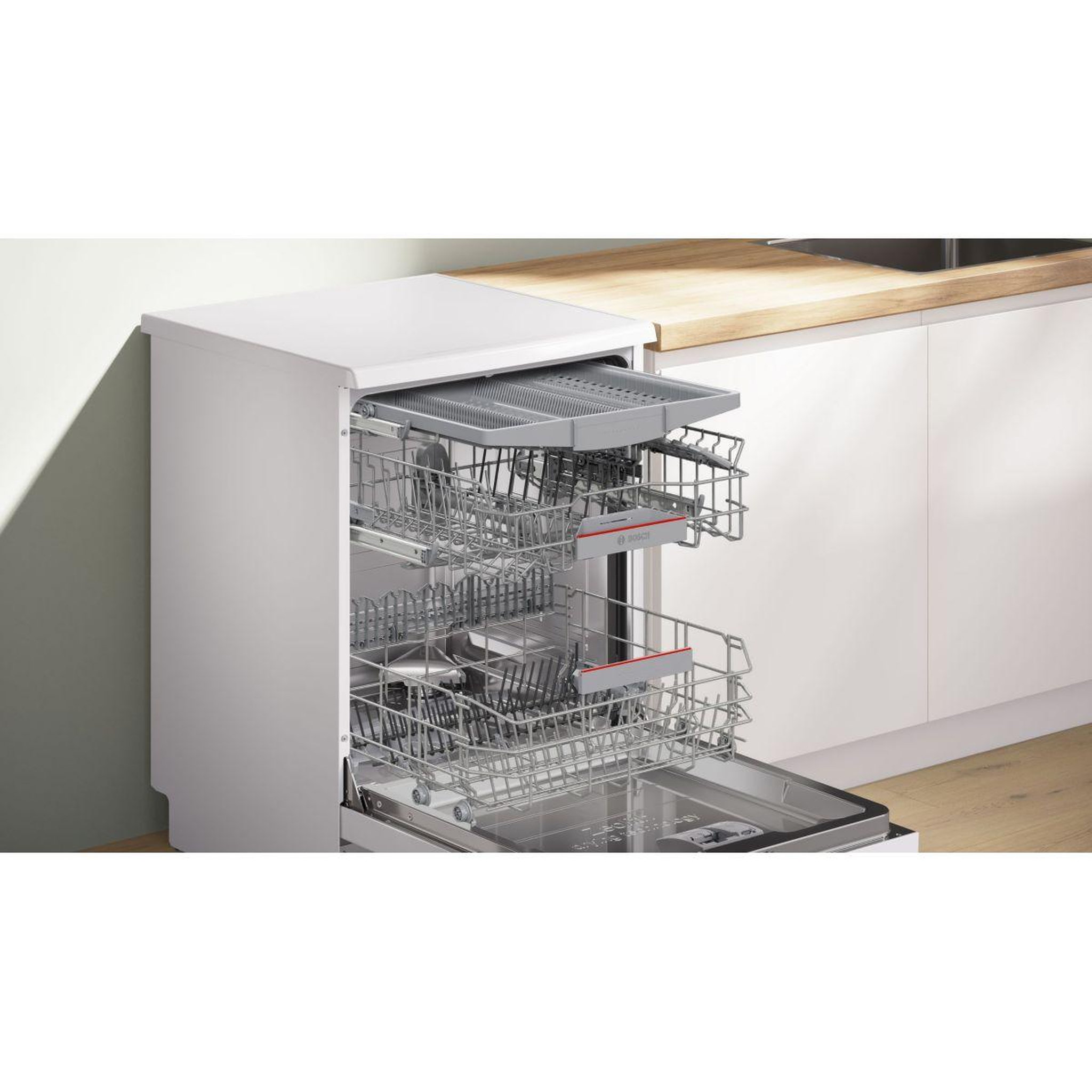 Voir la diapositive 3 : BOSCH Lave vaisselle 60 cm SMS6ZCW10E, SERENITY, Séchage Zeolith