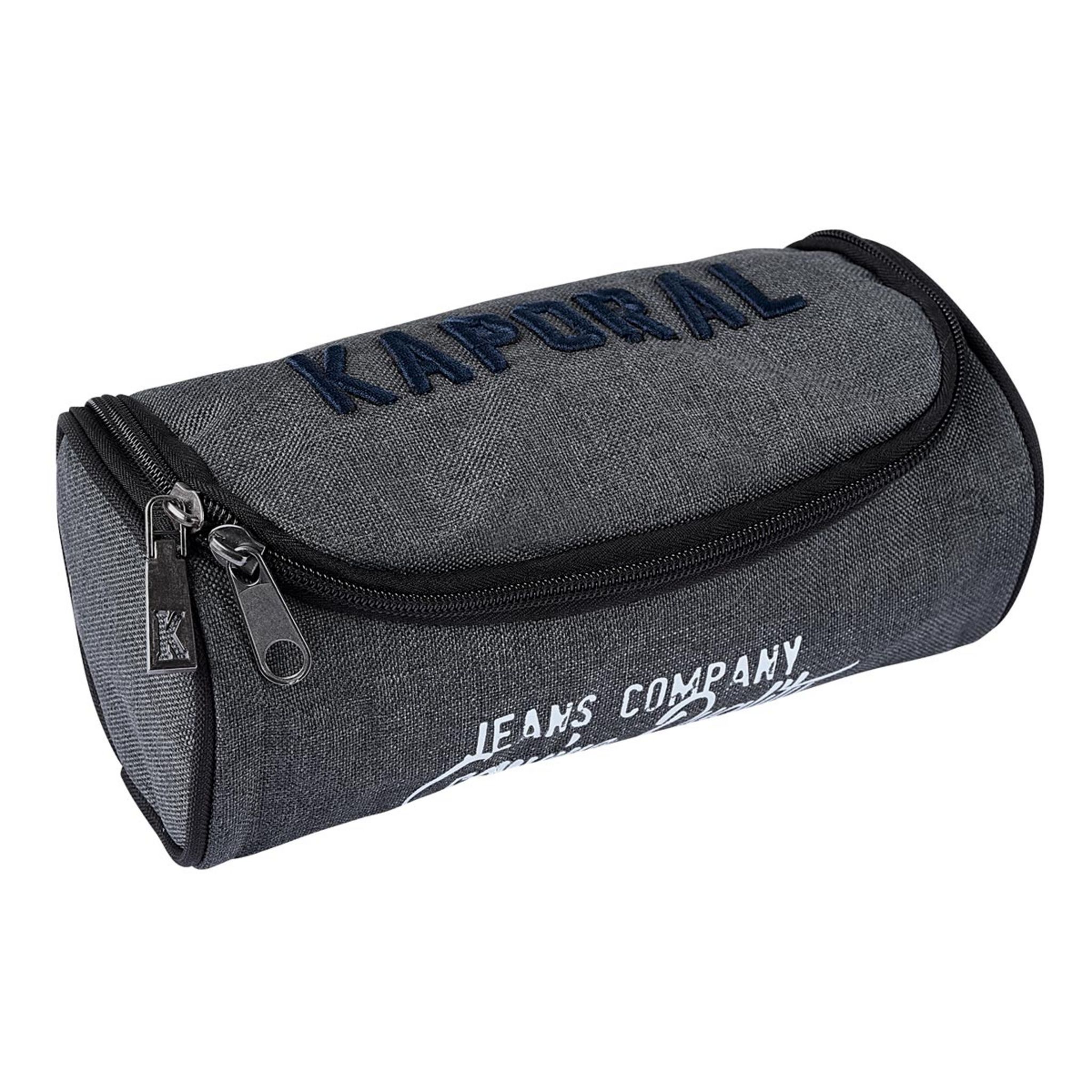 Jeans Kaporal Garçon Jego INOX - Coupe Slim Gris Délavé, Légerement Stretch - Taille Réglable