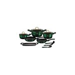 BERLINGER HAUS Batterie de cuisine Berlinger Haus Set 12 pièces Aluminium Forgé Vert
