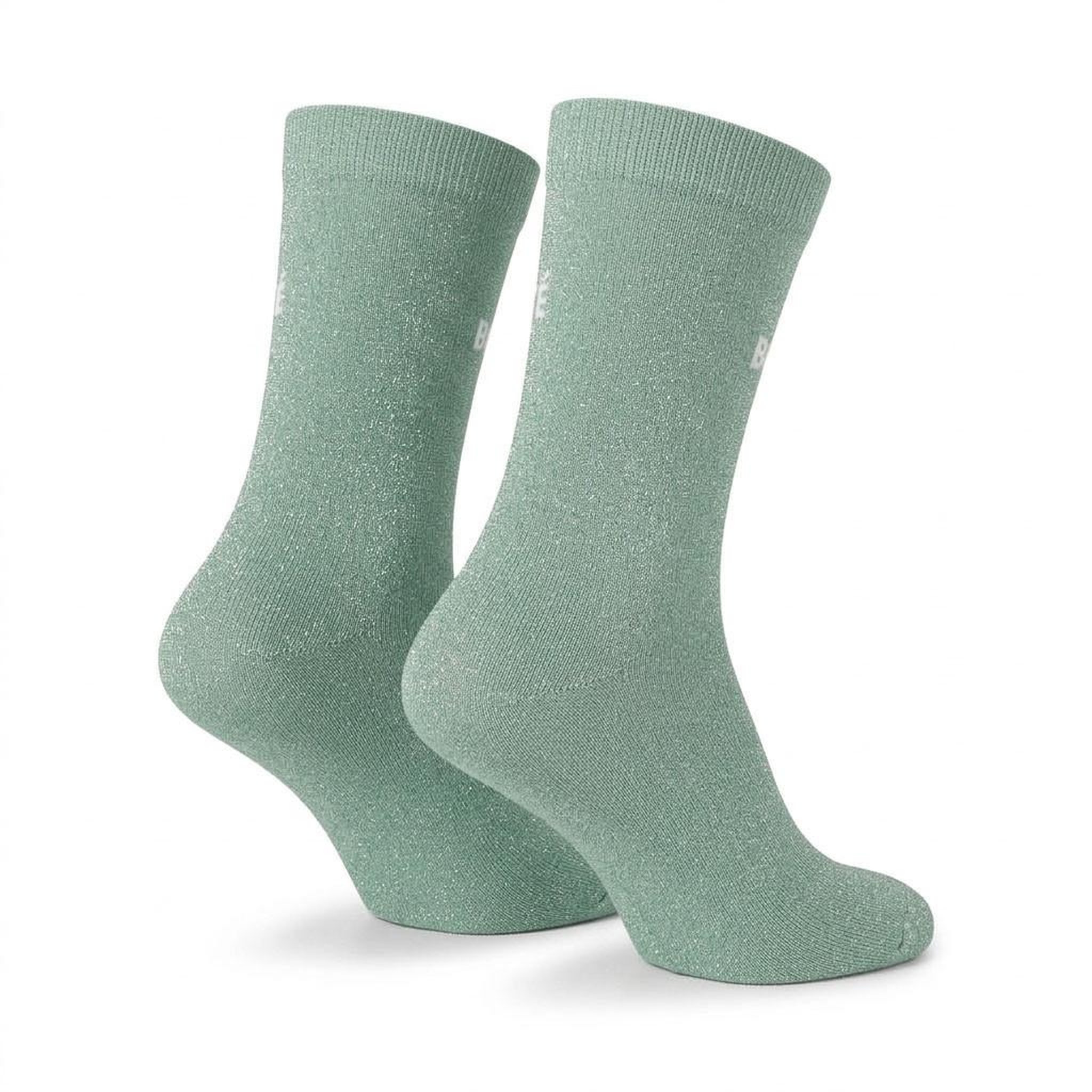 Voir la diapositive 3 : OZABI Chaussettes Femme Lurex Message Humoristique