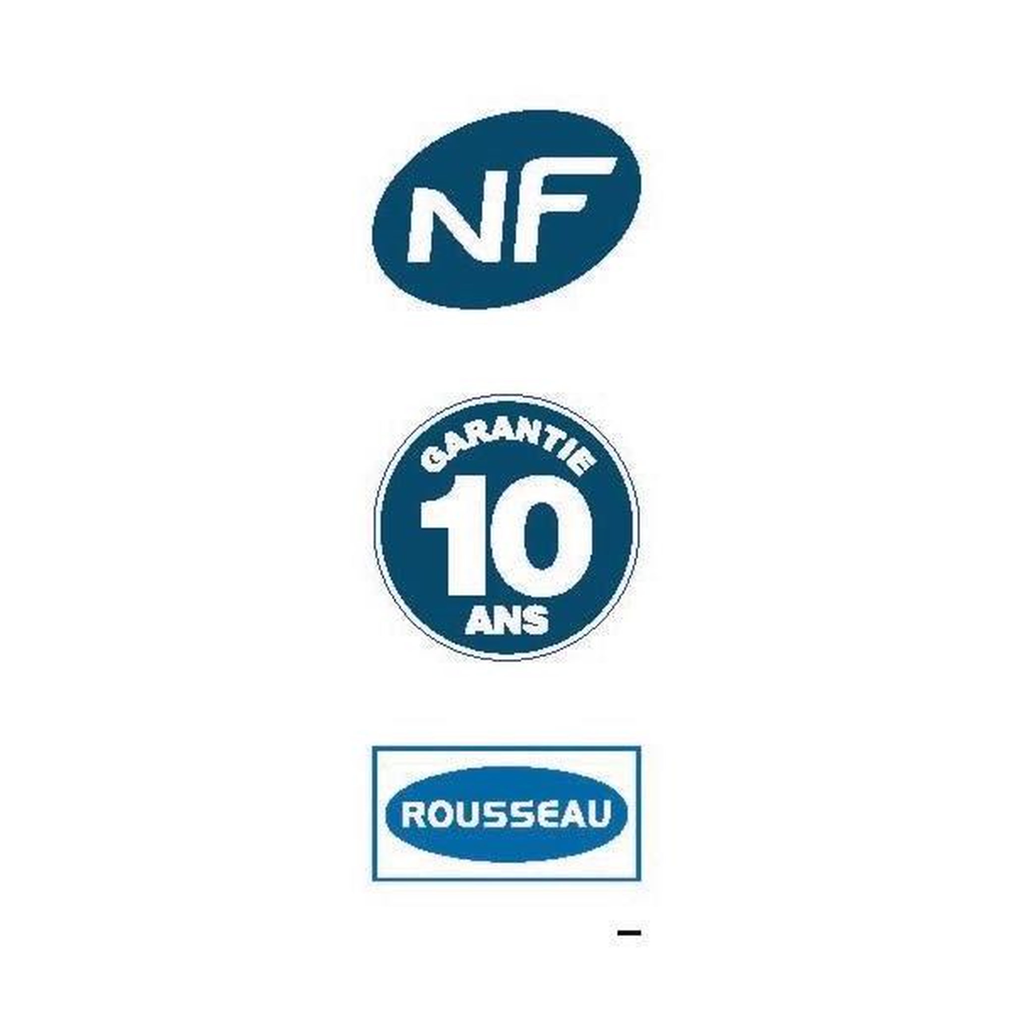 Voir la diapositive 3 : ROUSSEAU Mitigeur bain/douche monotrou chromé rousseau - certifié nf - garantie 10 ans