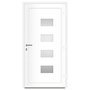 Voir la diapositive 4 : VIDAXL Porte d'entree Blanc 100x200 cm Aluminium et PVC