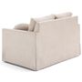 Voir la diapositive 5 : LISA DESIGN Serena - canapé droit déhoussable 2 places en velours