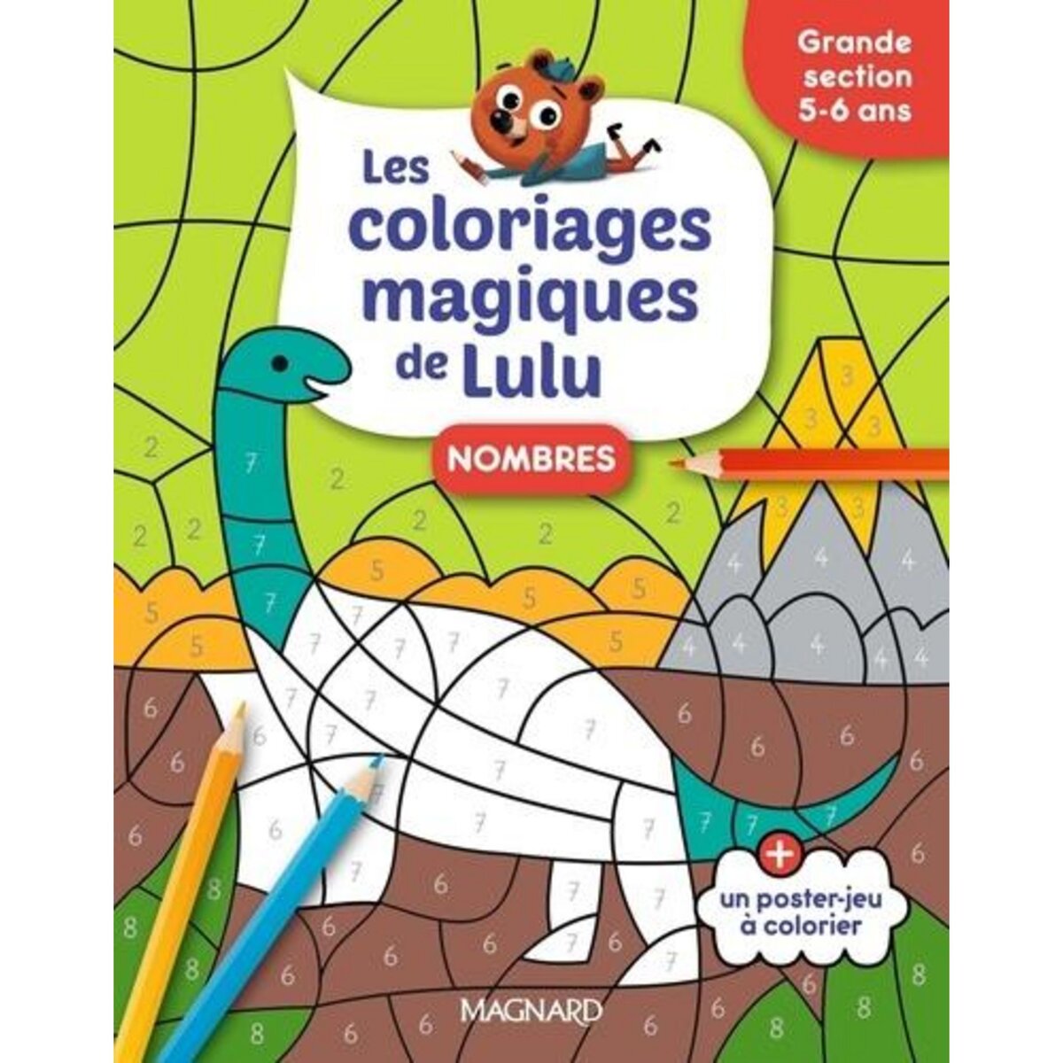 NOMBRES GRANDE SECTION. LES COLORIAGES MAGIQUES DE LULU, Forny Emilie