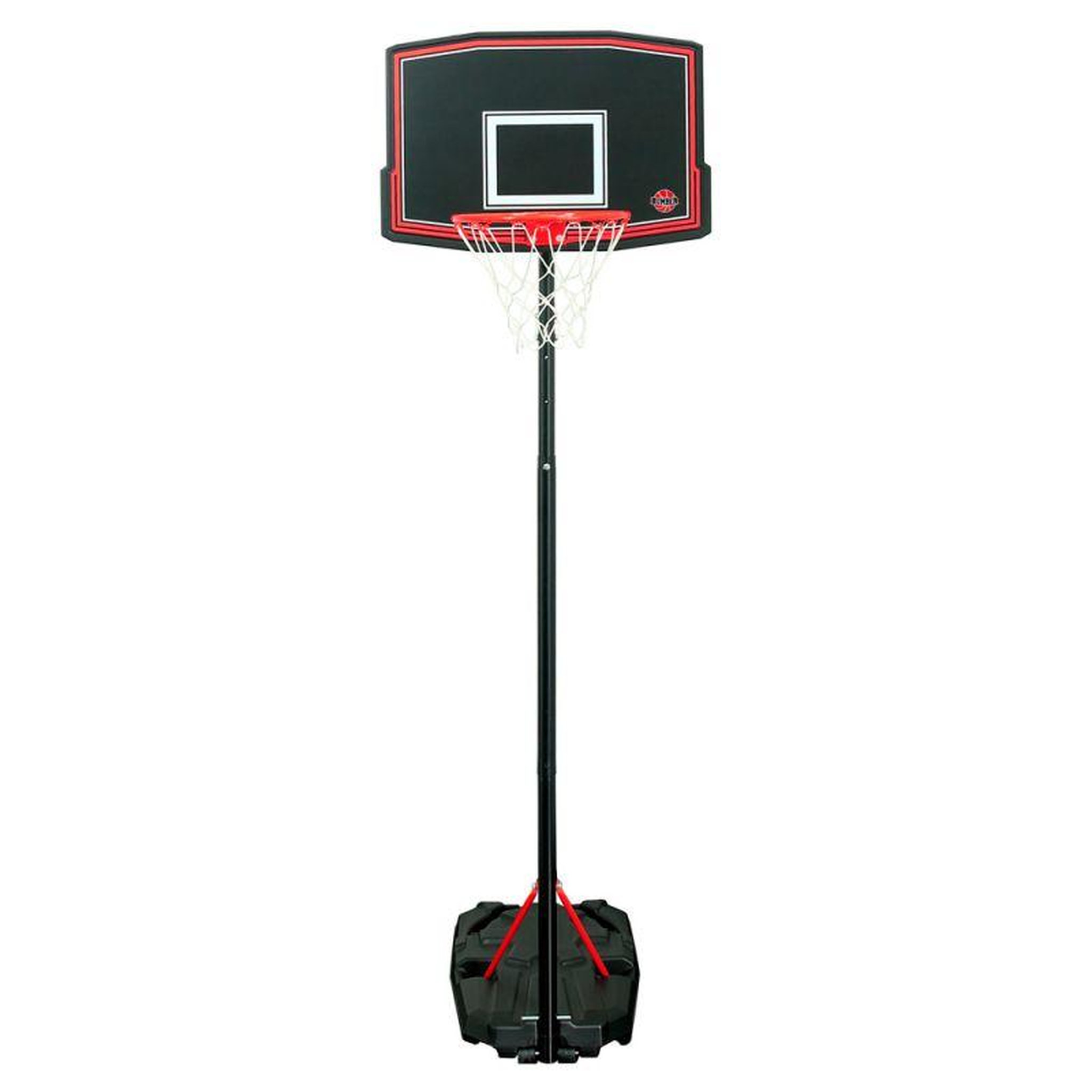 Voir la diapositive 5 : BUMBER Panier de Basket sur Pied Mobile Phoenix - Bumber - Hauteur réglable de 1m65 à 2m20