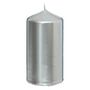 Voir la diapositive 4 : ATMOSPHERA Lot de 4 bougies de l'Avent  Satin  12cm Argent