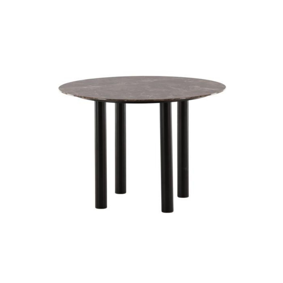 Paris Prix Table à Manger Ronde  Havsten  106cm Marron