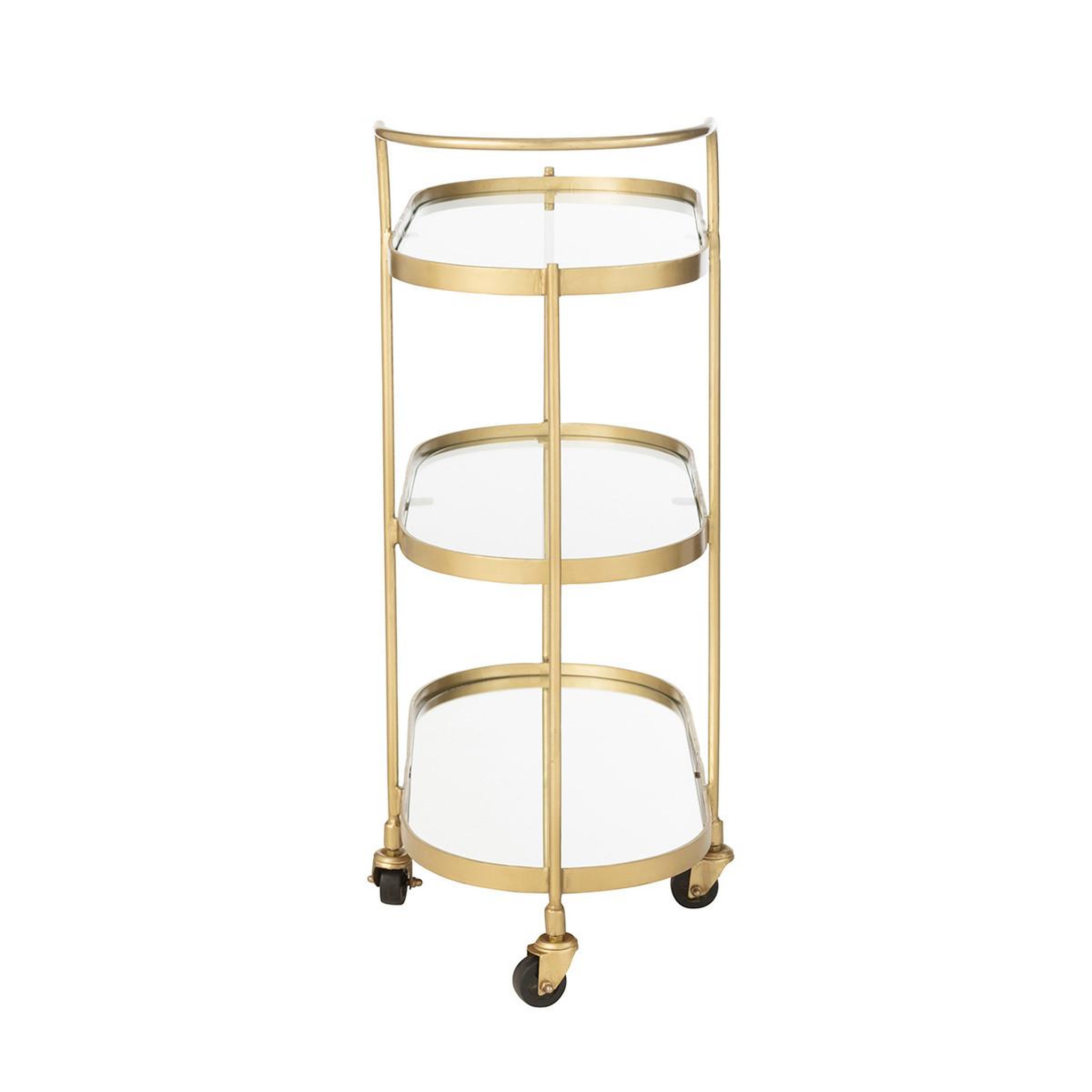 Voir la diapositive 3 : J-LINE Desserte 3 niveaux design  leanor  84cm or