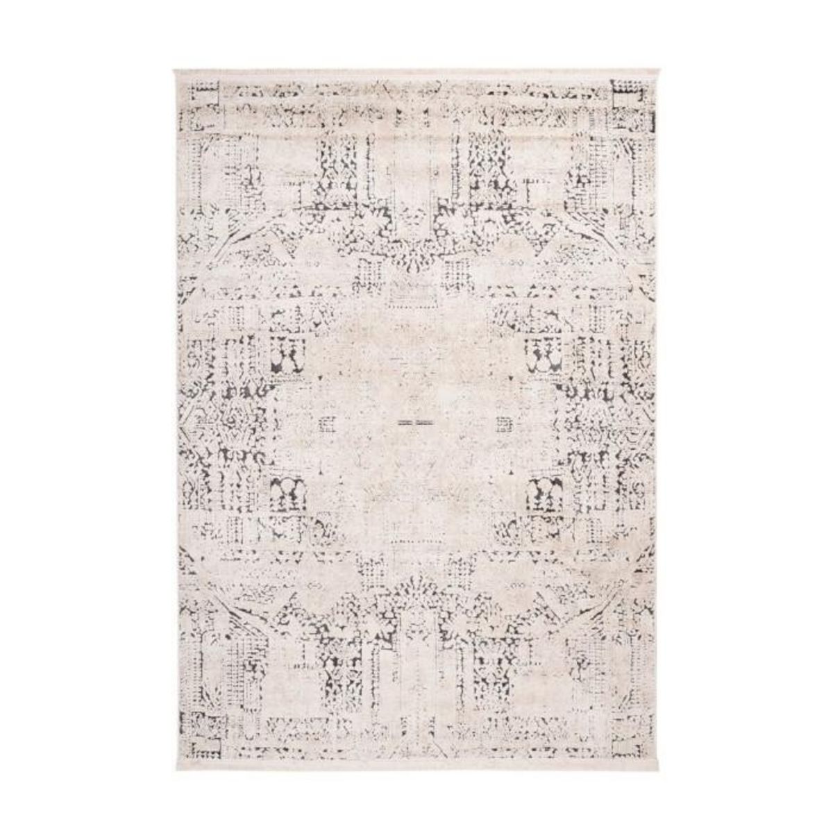 Paris Prix Tapis Imprimé Vintage  Palace  Gris