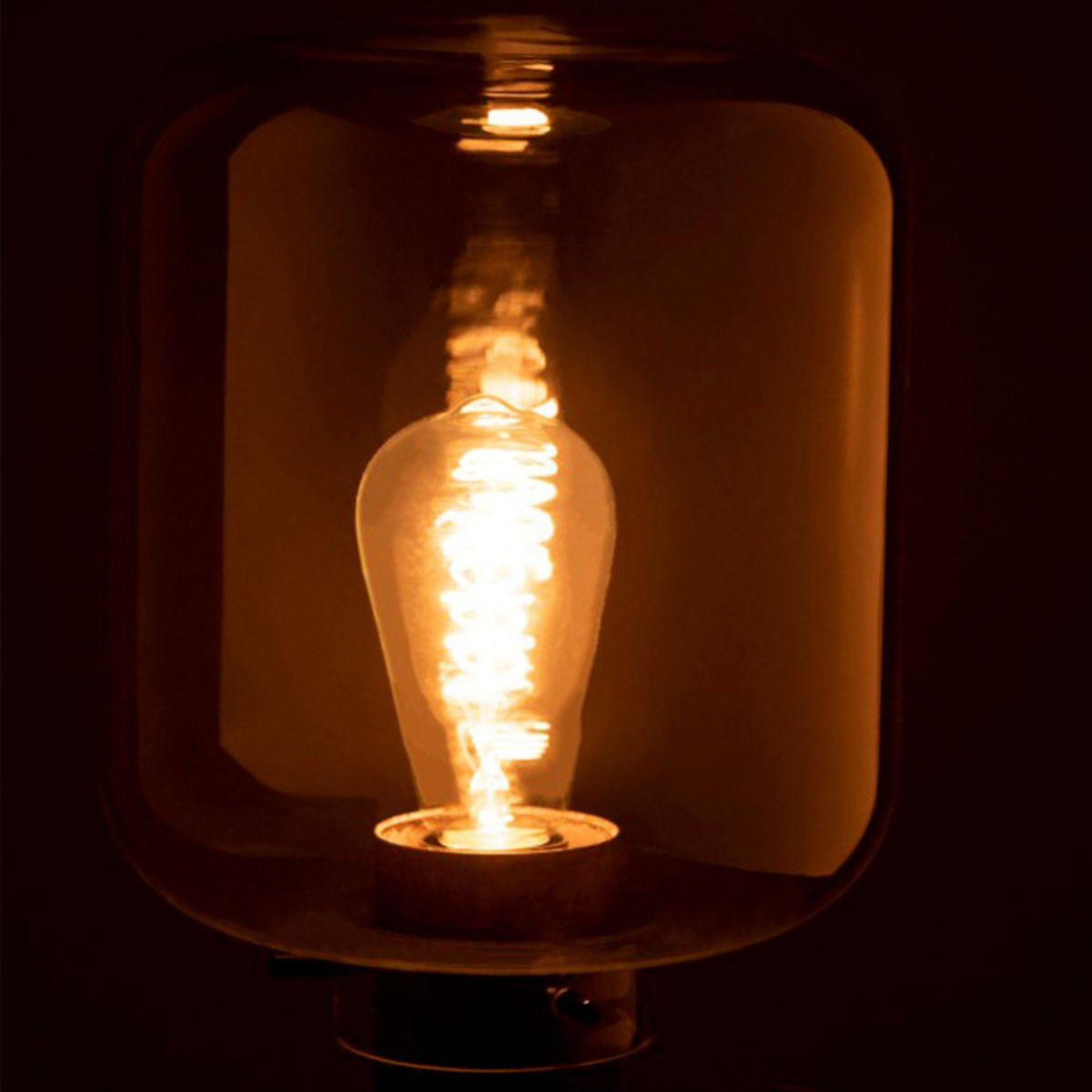 Voir la diapositive 3 : J-LINE Lampe à Poser Design  Kiyu  31cm Transparent