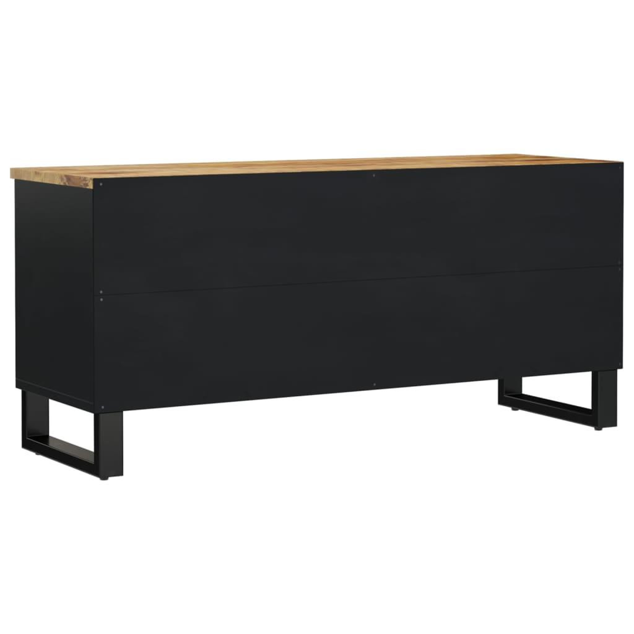 Voir la diapositive 5 : VIDAXL Meuble TV 100x33x46 cm bois de manguier et d'ingenierie