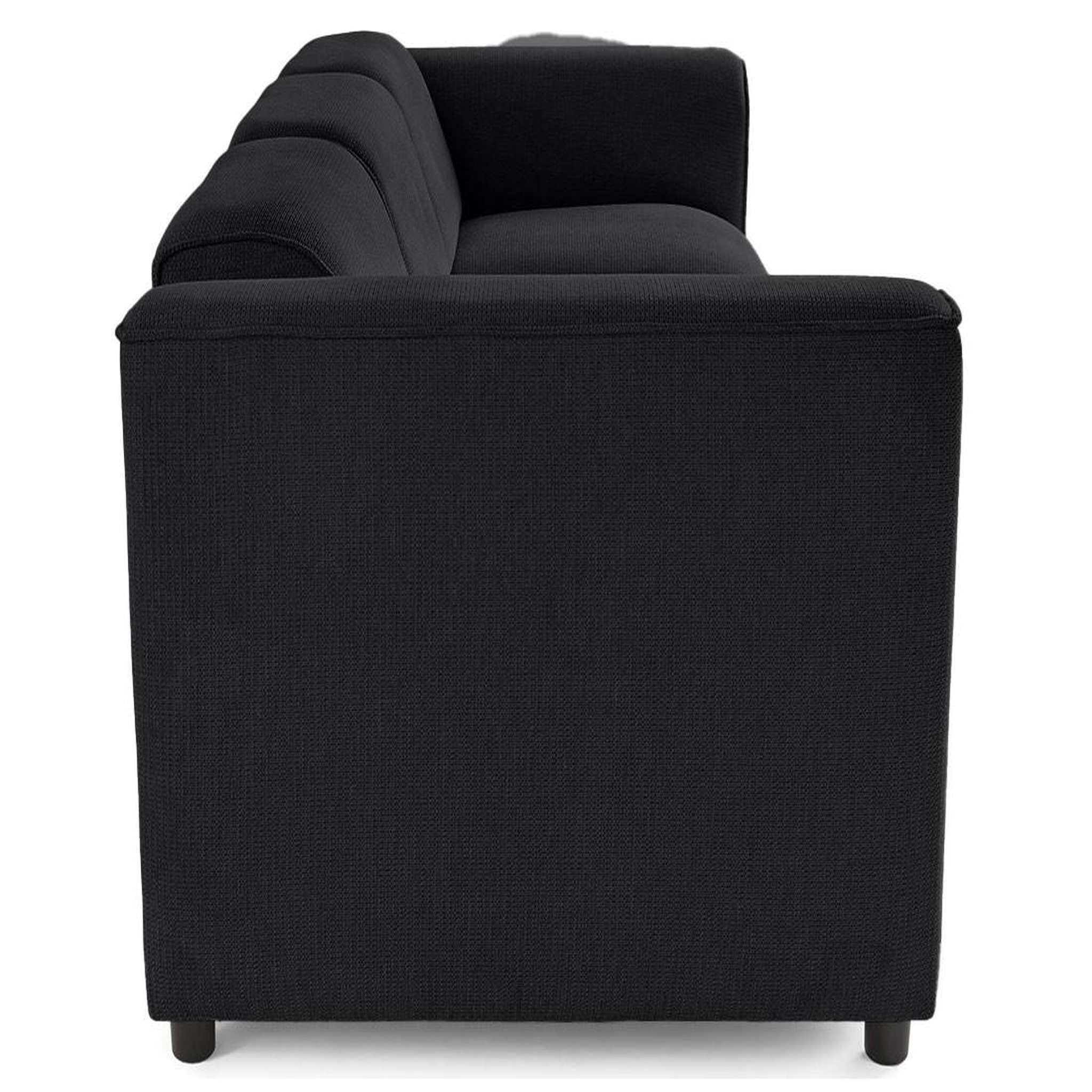 Voir la diapositive 5 : LISA DESIGN Suaro - canapé modulable 3 places en tissu texturé