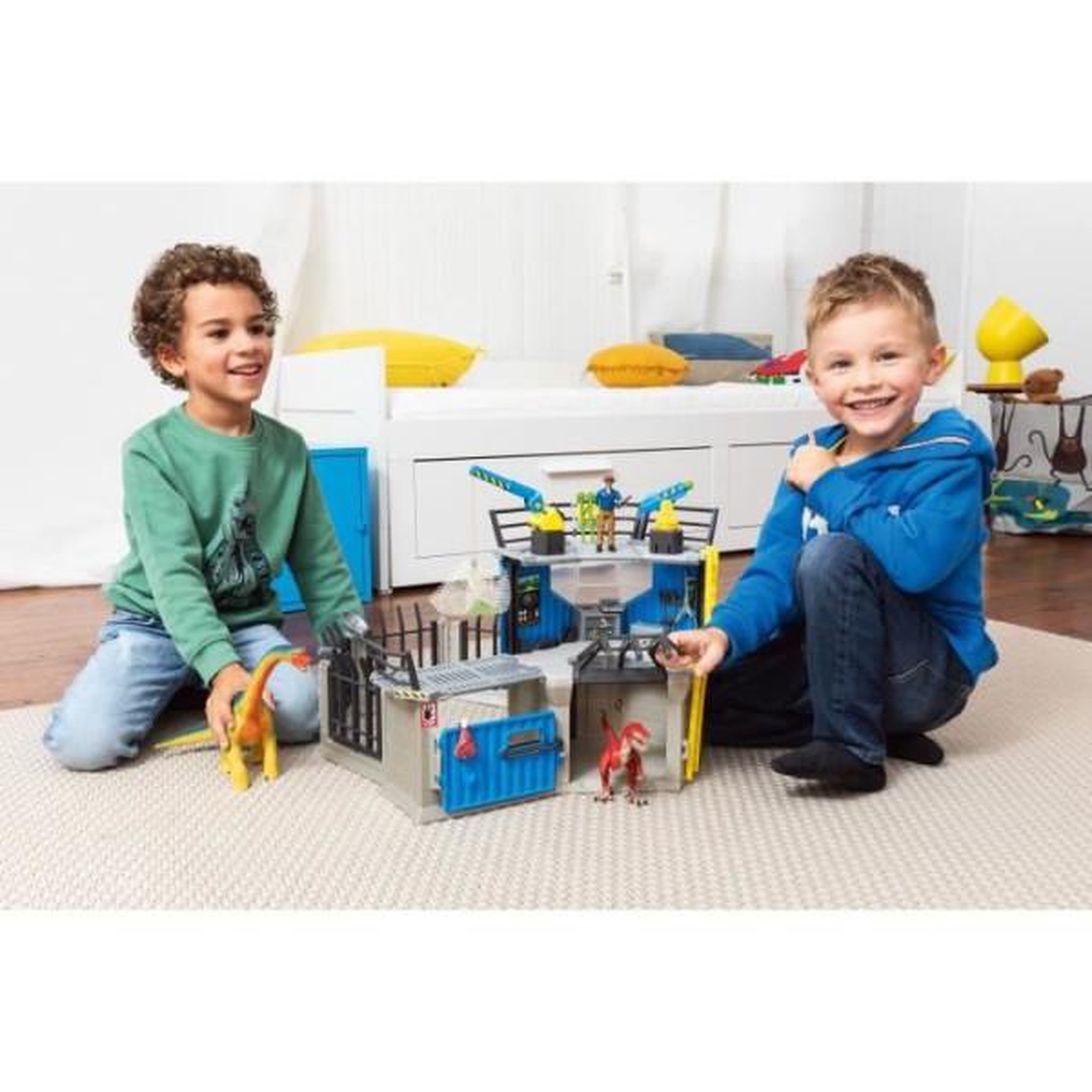 Voir la diapositive 4 : Schleich Grande station de recherche Dino, coffret de 72 pieces, jouets, Des 5 ans, Schleich 41462 Dinosaurs