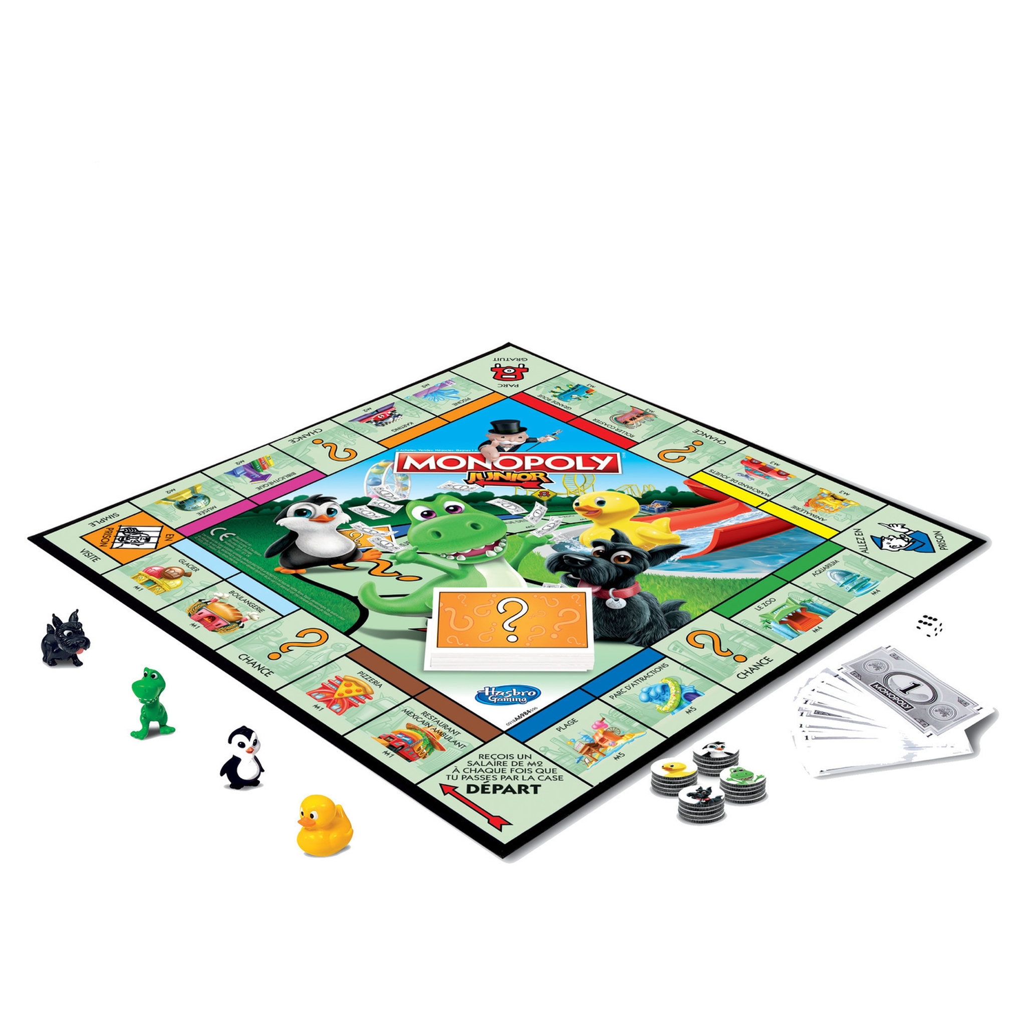 Voir la diapositive 2 : HASBRO Jeu Monopoly Junior