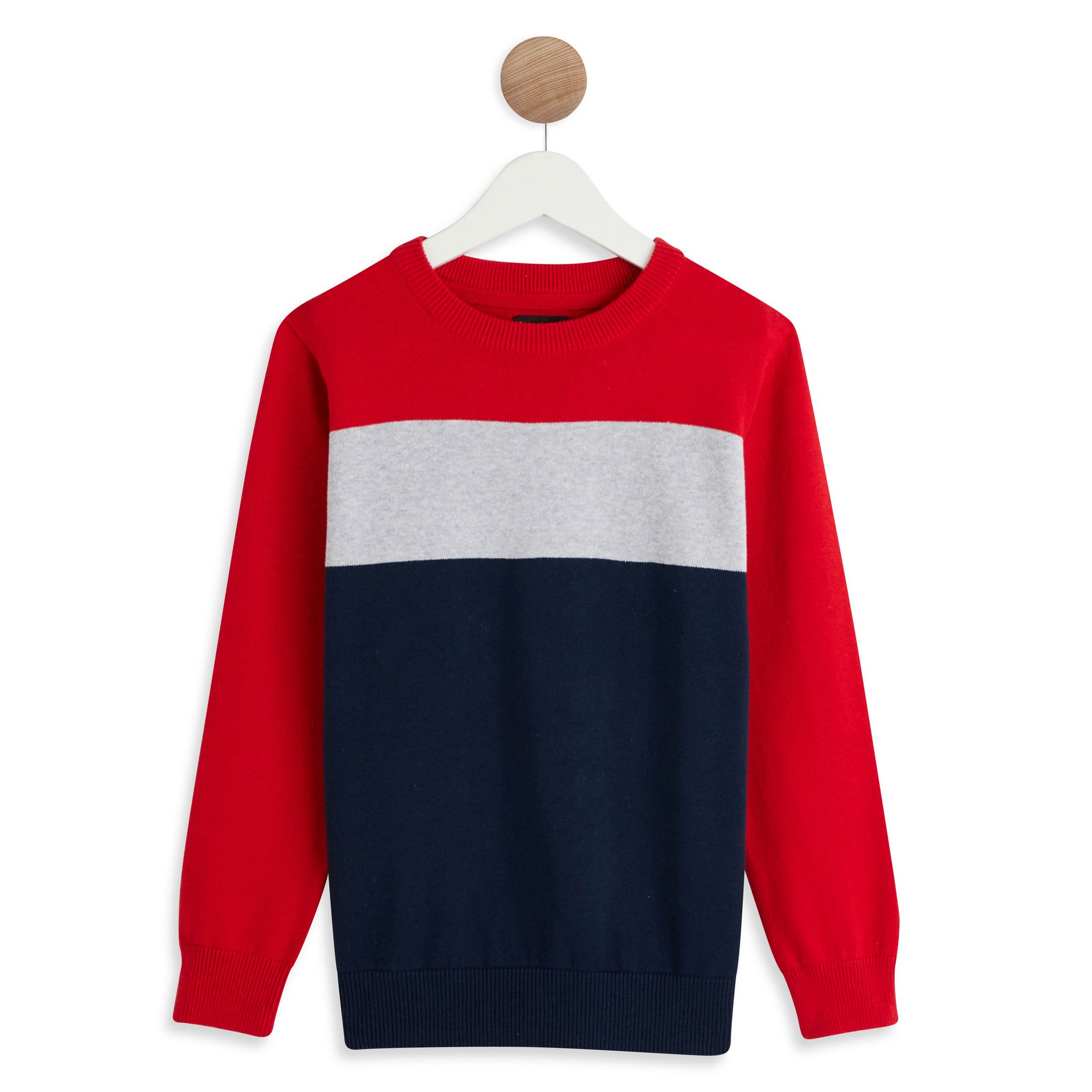 Pull Garçon Next - Bleu - Taille 9-10 Ans - Bon état