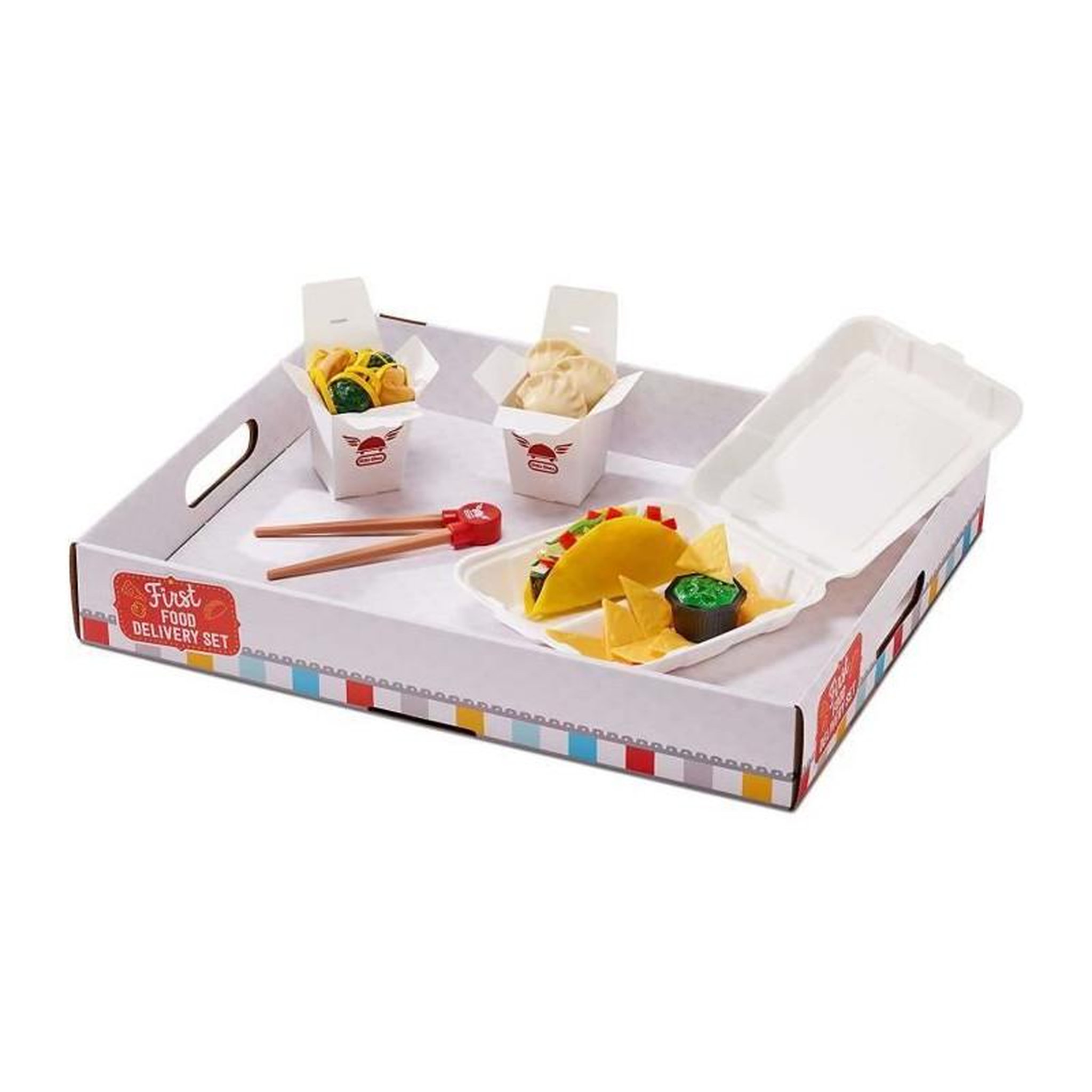 Voir la diapositive 2 : Little Tikes Little Tikes - Set de livraison nourriture - Pizza, asiatique et tacos
