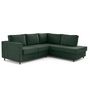 Voir la diapositive 4 : LISA DESIGN Jake - canapé déhoussable d'angle droit 5 places en velours texturé