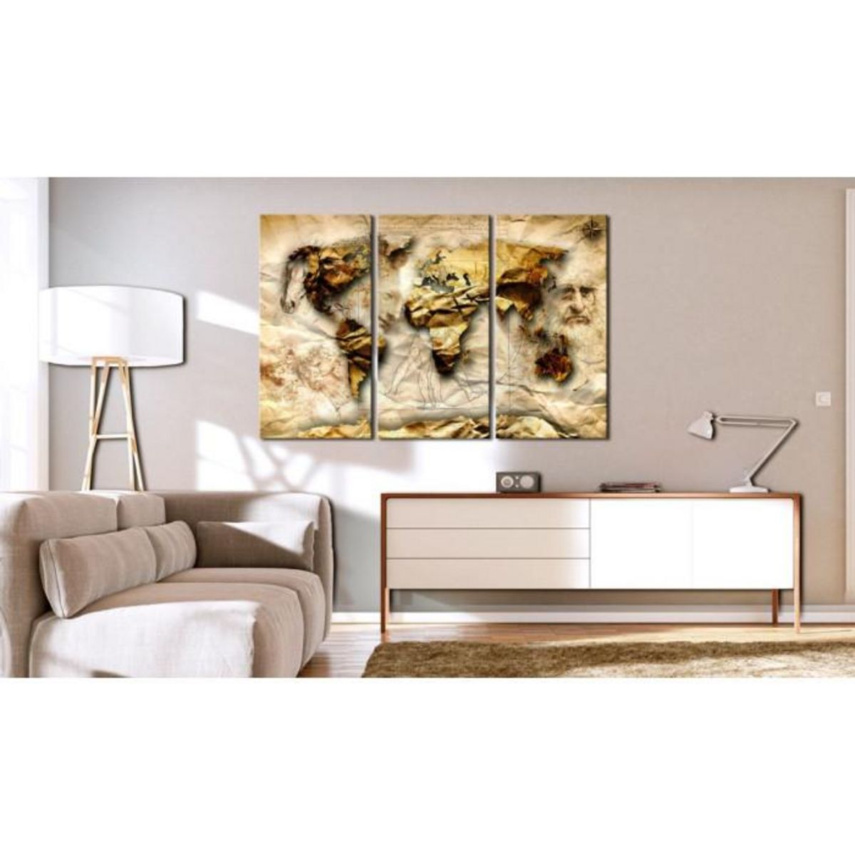 Paris Prix Tableau Imprimé  Anatomy of the World