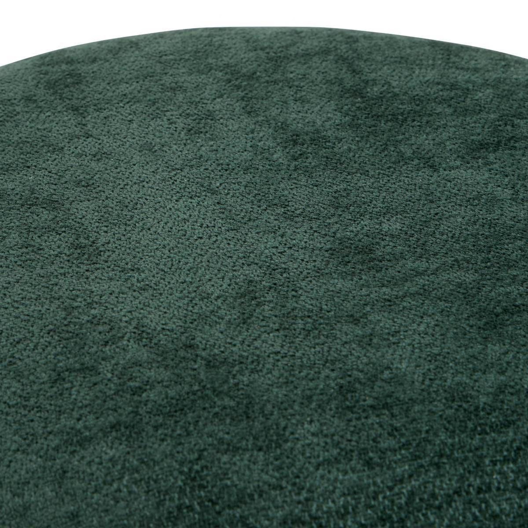 Voir la diapositive 3 : ATMOSPHERA Pouf design en tissu  jin  38cm vert cèdre