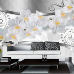 Paris Prix Papier Peint  Flower Bridge. Coloris disponibles : Multicolore
