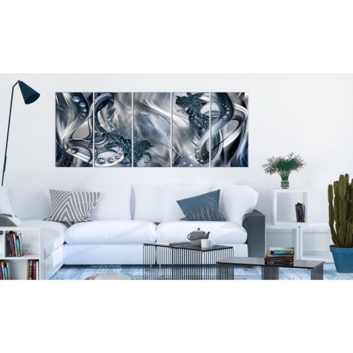 Paris Prix Tableau Imprimé  Blue Glow